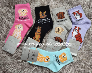 Dívčí ponožky AURA.VIA 5pack (24/27)